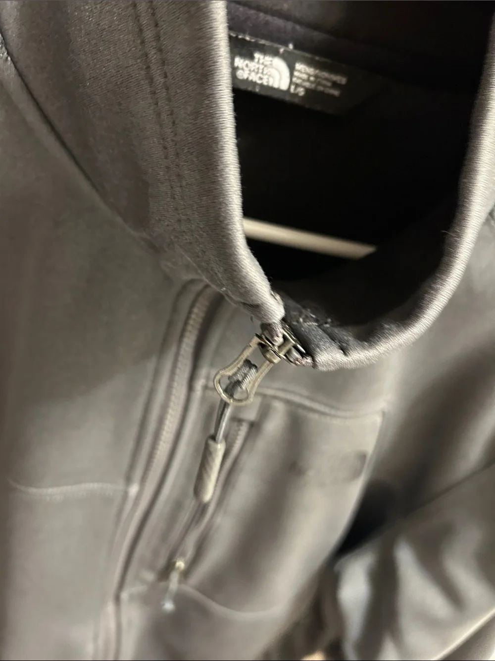 The North Face Men's Charcoal Gray Softshell Jacket